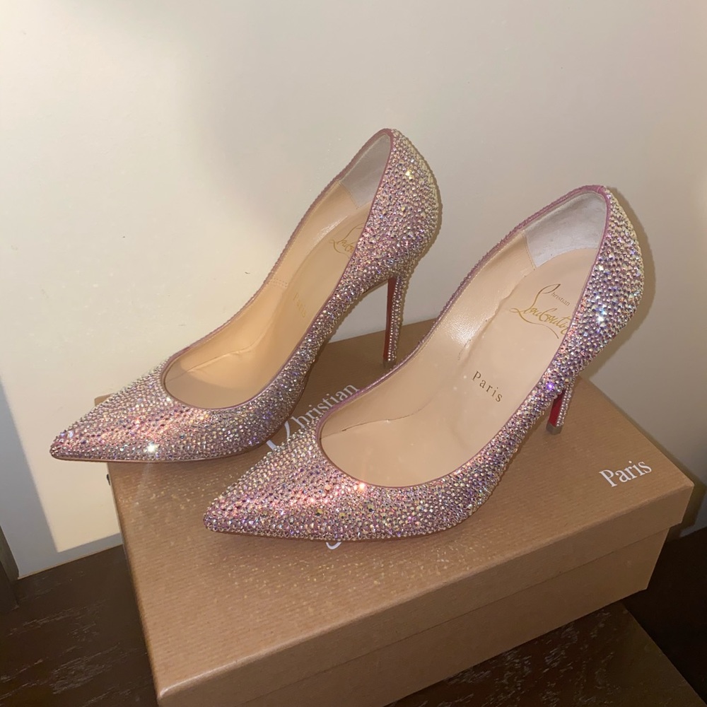 Christian Louboutin Kate Strass 100mm - Picture 5 of 8